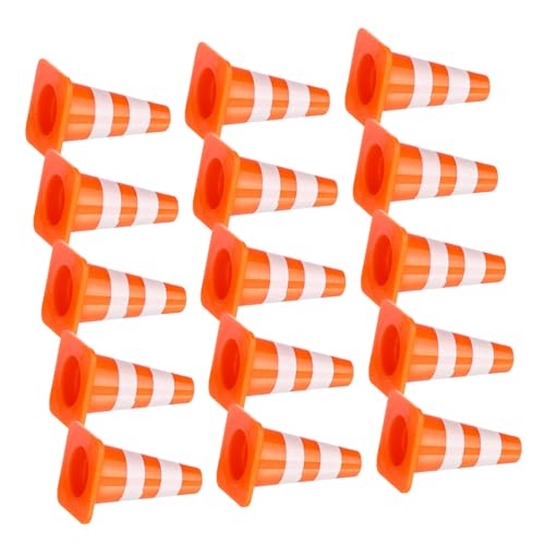 Yardwe 40-Teiliges Set Verkehrskognitives Minikegel für den Sport Trainingskegel für Bohrer Straßenkegel Keine Parkkegel Mini-Straßensperrenschild Plastik Orange Yardwe 40-Teiliges Set Verkehrskognitives Minikegel für den Sport Trainingskegel für Bohrer Straßenkegel Keine Parkkegel Mini-Straßensperrenschild Plastik Orange von Yardwe