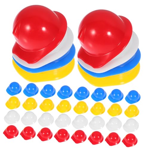 Yardwe 40Stücke Bauhut Modell Dekorativer Puppenhelm Aus Kunststoff Vielseitig Einsetzbar Für DIY Party Dekoration Und Puppenhaus Zubehör Yardwe 40Stücke Bauhut Modell Dekorativer Puppenhelm Aus Kunststoff Vielseitig Einsetzbar Für DIY Party Dekoration Und Puppenhaus Zubehör von Yardwe