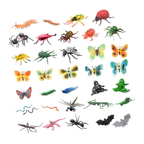 Yardwe 43 Stück Insektenmodell Insekten Insekten Pädagogisches Insekten Kunststoff Insekten Insekten für Bildungszwecke PVC Yardwe 43 Stück Insektenmodell Insekten Insekten Pädagogisches Insekten Kunststoff Insekten Insekten für Bildungszwecke PVC von Yardwe