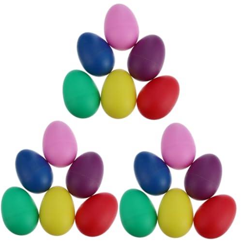 Yardwe 45 Stck. Teiliges Percussion Instrument Zufällige Farben Eier Shaker für Musikunterricht und Frühkindliche Bildung Zufällige Farbe Yardwe 45 Stck. Teiliges Percussion Instrument Zufällige Farben Eier Shaker für Musikunterricht und Frühkindliche Bildung Zufällige Farbe von Yardwe