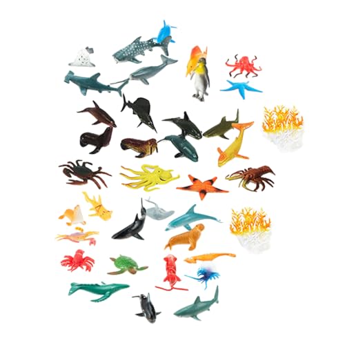 Yardwe 48 Stück Marine Tiermodellspielzeug Tierspielzeug Für Kleine Meerestierfiguren Simulierte Tiermodelle Modellspielzeug Für Meerestiere Spieltierfiguren Für Plastik Yardwe 48 Stück Marine Tiermodellspielzeug Tierspielzeug Für Kleine Meerestierfiguren Simulierte Tiermodelle Modellspielzeug Für Meerestiere Spieltierfiguren Für Plastik von Yardwe