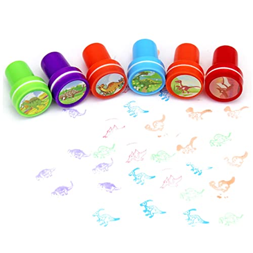 Yardwe 48 Stück Teiliges mit Dinosaurier Spielzeugen Emulational für Kindergeburtstag Grün Orange Sichere und Geruchsfreie Bildungsrequisiten für Partys Fördert Vorstellungskraft und von Yardwe