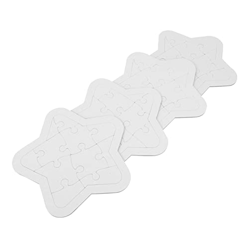 Yardwe 4Sätze Leeres Puzzle Für Teiliges DIY Färben Und Gestalten Bastelmaterial Kreativität Und Hand Augen Koordination Perfektes Für Kleine Yardwe 4Sätze Leeres Puzzle Für Teiliges DIY Färben Und Gestalten Bastelmaterial Kreativität Und Hand Augen Koordination Perfektes Für Kleine von Yardwe