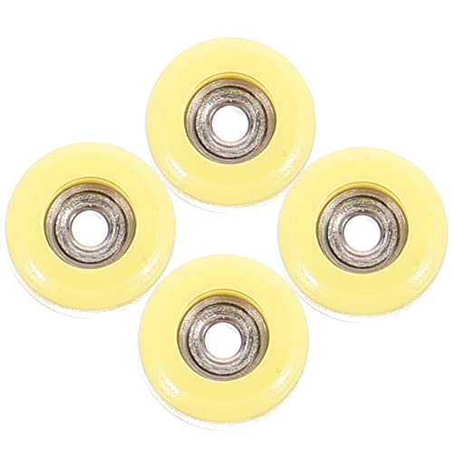 Yardwe 4Stücke Finger Skateboard Teiliges Upgrade Mit Hochgeschwindigkeitslagern Für Erwachsene Perfektes Fingerspielzeug Zur Stressbewältigung Für Kreative Bastelideen von Yardwe