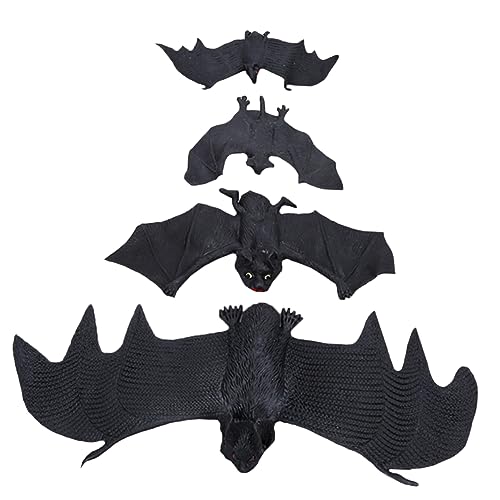 Yardwe 4Stücke Halloween Fledermaus Künstliche Requisiten Für Lustige Streiche Und Schaurige Dekorationen Für Halloween Partys Und Aprilscherze Verschiedene Yardwe 4Stücke Halloween Fledermaus Künstliche Requisiten Für Lustige Streiche Und Schaurige Dekorationen Für Halloween Partys Und Aprilscherze Verschiedene von Yardwe