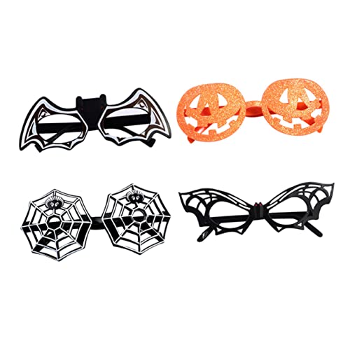 Yardwe 4Stücke Halloween Kostümparty Brillen Witzige Gläser Für Cosplay Karneval Und Maskerade Festliche von Yardwe