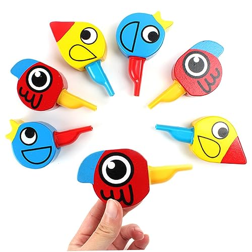 Yardwe 4Stücke Kreative Vogelpfeife Teiliges Für Lustiges Holzspielzeug Zufälliger Farbe Fördert Hörvermögen Und Interesse An Musik Für Geburtstage Und Feste von Yardwe