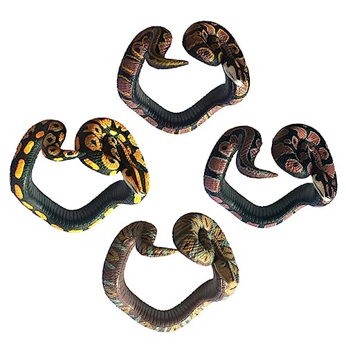 Yardwe 4Stücke Lustige Gefälschte Schlangenarmbänder Für Halloween Streiche Realistische Schlangenspielzeuge Aus Langlebigem Für Party Und Klassenzimmer Events Yardwe 4Stücke Lustige Gefälschte Schlangenarmbänder Für Halloween Streiche Realistische Schlangenspielzeuge Aus Langlebigem Für Party Und Klassenzimmer Events von Yardwe