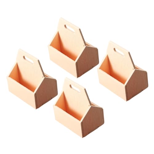 Yardwe 4Stücke Mini Holz Aufbewahrungskörbe Für Puppenhaus Robuste Lagerkörbe Für Miniaturpuppenhaus Zubehör Kreatives Design Für DIY Dekoration Und Mini Landschaften Yardwe 4Stücke Mini Holz Aufbewahrungskörbe Für Puppenhaus Robuste Lagerkörbe Für Miniaturpuppenhaus Zubehör Kreatives Design Für DIY Dekoration Und Mini Landschaften von Yardwe