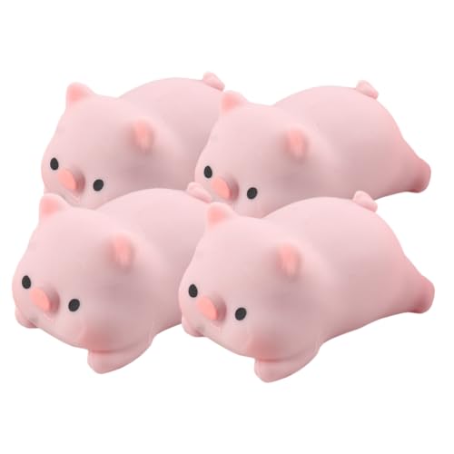 Yardwe 4Stücke Süße Dehnbare Weiche Tier Squishy Quetschspielzeug Für Stressabbau Fidget Tierspielzeuge von Yardwe