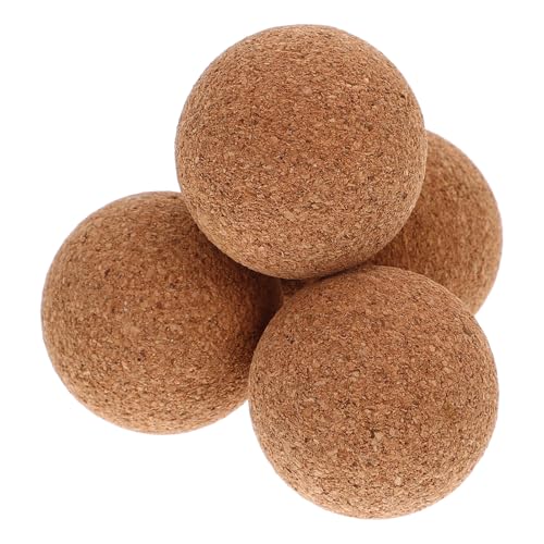 Yardwe 4Stücke Tischfußballbälle aus Kork Tischfußballbälle für Indoor Spiele Langlebige Holzkugeln für Tischfußball Ergänzung für Kicker Tische Yardwe 4Stücke Tischfußballbälle aus Kork Tischfußballbälle für Indoor Spiele Langlebige Holzkugeln für Tischfußball Ergänzung für Kicker Tische von Yardwe