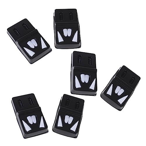 Yardwe 4Stücke Vampirzähne Für Halloween Teiliges Cosplay Zubehör Mit Großen Und Kleinen Fangzähnen Für Kostümpartys Und Grusel Events Sicheres Geruchloses Material Yardwe 4Stücke Vampirzähne Für Halloween Teiliges Cosplay Zubehör Mit Großen Und Kleinen Fangzähnen Für Kostümpartys Und Grusel Events Sicheres Geruchloses Material von Yardwe