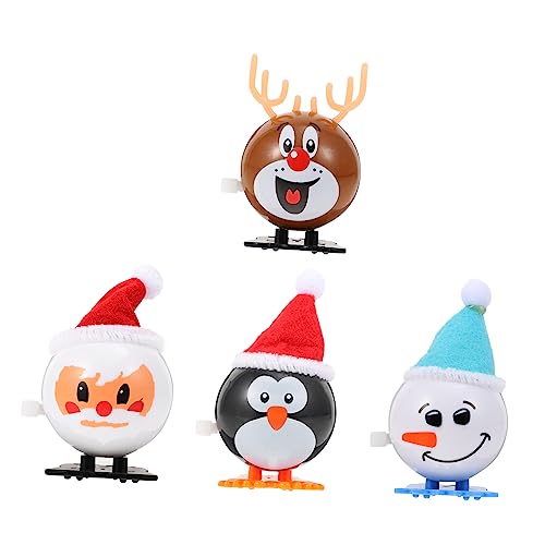 Yardwe 4Stücke Weihnachtliches Für Teiliges Springendes Bunten Designs Für Weihnachtsfeiern Und Festliche Anlässe von Yardwe