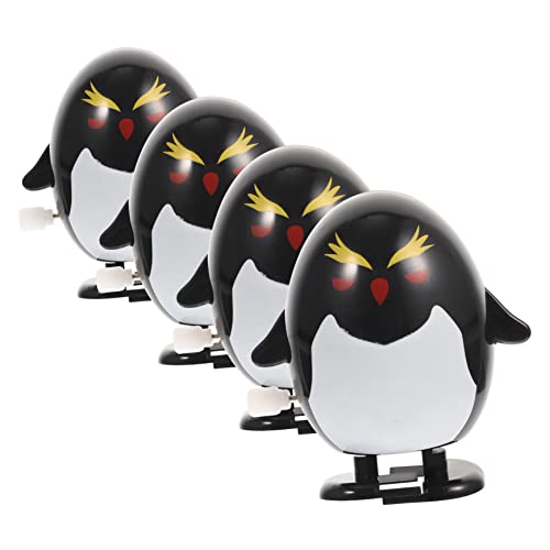 Yardwe 4Stücke Wind Up Spielzeuge Lustige Aufzieh Pinguine Für Party Dekoration Batteriefrei Und Wiederverwendbar Für Weihnachten Und Feiern von Yardwe