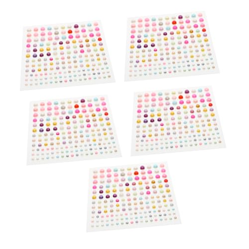 Yardwe 5 Blätter DIY Aufkleber bastelset basteln für spielsachen für Toys for bastelsets dekorative Malerei Abziehbilder Edelstein-Aufkleber Plastik Colorful Yardwe 5 Blätter DIY Aufkleber bastelset basteln für spielsachen für Toys for bastelsets dekorative Malerei Abziehbilder Edelstein-Aufkleber Plastik Colorful von Yardwe