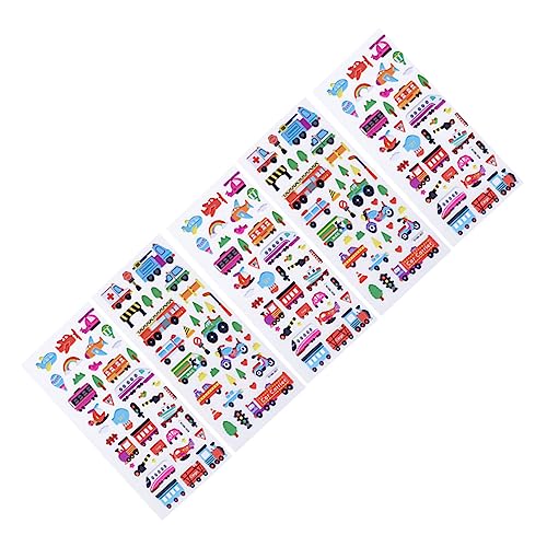 Yardwe 5 Blätter Verkehrsmittel Aufkleber für Auto Bubble Sticker für Bastelprojekte Kunstwerke und Dekorationen Leicht Abziehbar und Glatten Oberflächen Anwendbar Yardwe 5 Blätter Verkehrsmittel Aufkleber für Auto Bubble Sticker für Bastelprojekte Kunstwerke und Dekorationen Leicht Abziehbar und Glatten Oberflächen Anwendbar von Yardwe