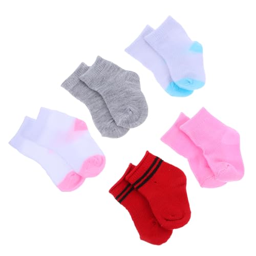 Yardwe 5 Paare Puppen Bequeme Accessoires für Kreatives und Szenen Kombinationen für Puppen Outfits Yardwe 5 Paare Puppen Bequeme Accessoires für Kreatives und Szenen Kombinationen für Puppen Outfits von Yardwe