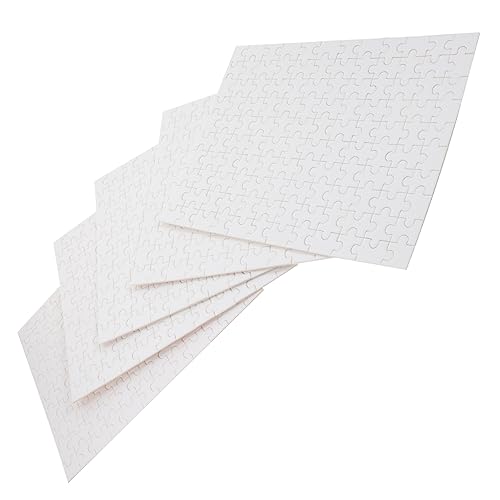Yardwe 5 Satz Teiliges Blanko Puzzle für Sublimation Leere Puzzlestücke für DIY Kunst und Wärmeübertragung für Kreative Bastelprojekte und Familienaktivitäten Yardwe 5 Satz Teiliges Blanko Puzzle für Sublimation Leere Puzzlestücke für DIY Kunst und Wärmeübertragung für Kreative Bastelprojekte und Familienaktivitäten von Yardwe
