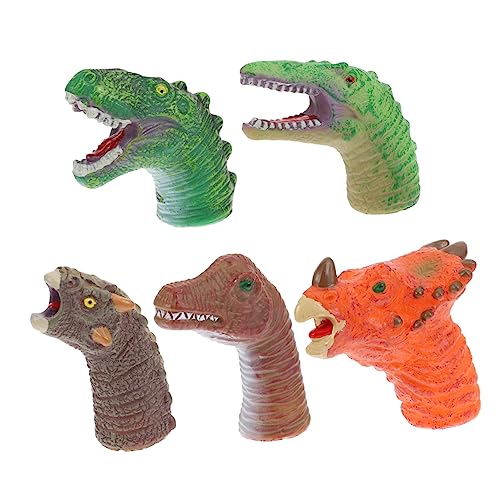 Yardwe 5 Stück Dinosaurier Fingerpuppen Teiliges Handspielzeug für Interaktive Puppen für Kreatives für Jungen und Fördert die Eltern Bindung Yardwe 5 Stück Dinosaurier Fingerpuppen Teiliges Handspielzeug für Interaktive Puppen für Kreatives für Jungen und Fördert die Eltern Bindung von Yardwe