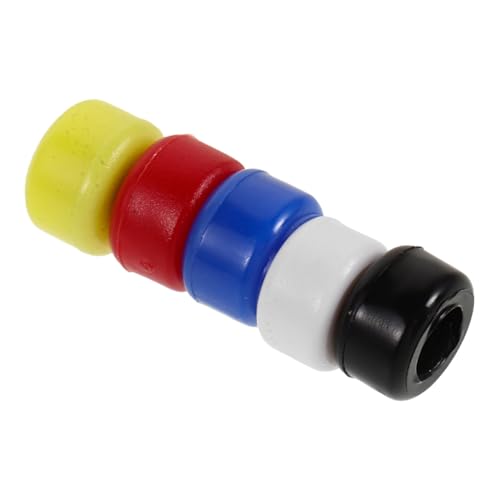 Yardwe 5 Stück Finger-Skateboard-Räder Teil reparieren Finger-Skateboard-Rad Räder mit Lager stabile Räder praktische Räder Wiederverwendbare Räder von Yardwe