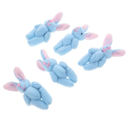 Yardwe 5 Stück Gelenkkaninchen Hochzeitstorte Dekorationen Plüschtierspielzeug Mini Tierspielzeug Gelenkkaninchen Plüsch Osterhasenspielzeug Kleine Spielzeugkaninchen Osterdekorationen Yardwe 5 Stück Gelenkkaninchen Hochzeitstorte Dekorationen Plüschtierspielzeug Mini Tierspielzeug Gelenkkaninchen Plüsch Osterhasenspielzeug Kleine Spielzeugkaninchen Osterdekorationen von Yardwe