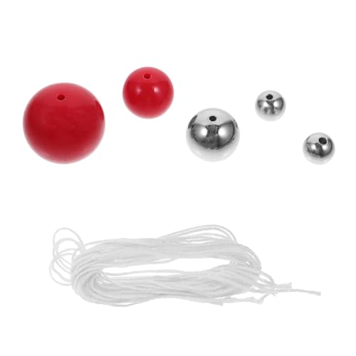 Yardwe 5 Stück Geräte für physikalische Experimente schwingendes Pendel Lehre Wiegenpendel Physik-Pendelkugel physische einzelne Pendelkugel Wiege Pendel DIY Kugeln Lehrgerät Kunststoff Yardwe 5 Stück Geräte für physikalische Experimente schwingendes Pendel Lehre Wiegenpendel Physik-Pendelkugel physische einzelne Pendelkugel Wiege Pendel DIY Kugeln Lehrgerät Kunststoff von Yardwe