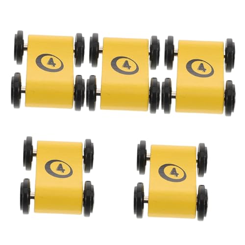 Yardwe 5 Stück Hölzerne Rückenlastwagenspielzeug Farbiger Kleinwagen Holzautobahn Rennwagen Für Mini-automodell Aus Holz Rennwagen Aus Holz Yellow Yardwe 5 Stück Hölzerne Rückenlastwagenspielzeug Farbiger Kleinwagen Holzautobahn Rennwagen Für Mini-automodell Aus Holz Rennwagen Aus Holz Yellow von Yardwe