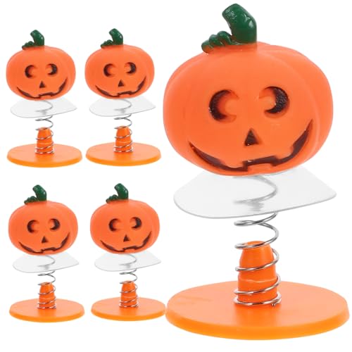 Yardwe 5 Stück Hüpfende Kürbispuppe matschiges favorisieren Miniatur für Halloween Dekoration lustiges Springspielzeug Cartoon-Sprungspielzeug Kunststoff Orange Yardwe 5 Stück Hüpfende Kürbispuppe matschiges favorisieren Miniatur für Halloween Dekoration lustiges Springspielzeug Cartoon-Sprungspielzeug Kunststoff Orange von Yardwe