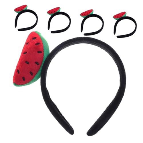 Yardwe 5 Stück Lustige Realistische Frucht Stirnbänder für Sommer Partys Kreative Accessoires für Damen für Themenveranstaltungen und Fotoshootings von Yardwe