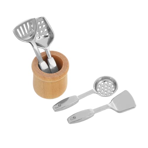 Yardwe 5 Stück Maßstab Realistische Metall Küchenutensilien mit Schaufel und Eimer Mini Küchenmöbel für Puppenhaus Vielseitige Dekoration und Rollenspiel Yardwe 5 Stück Maßstab Realistische Metall Küchenutensilien mit Schaufel und Eimer Mini Küchenmöbel für Puppenhaus Vielseitige Dekoration und Rollenspiel von Yardwe
