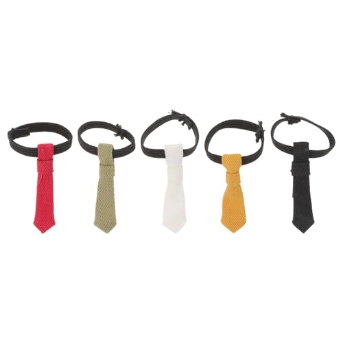 Yardwe 5 Stück Mini-Puppenkrawatten – Puppen, winzige Krawatten, Puppenhaus, Ankleidekleidung, Zubehör für Miniatur-Szenenmodelle, Kinder, Rollenspielspielzeug Yardwe 5 Stück Mini-Puppenkrawatten – Puppen, winzige Krawatten, Puppenhaus, Ankleidekleidung, Zubehör für Miniatur-Szenenmodelle, Kinder, Rollenspielspielzeug von Yardwe