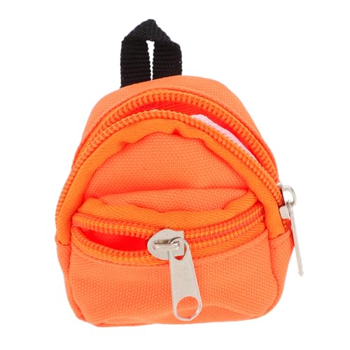 Yardwe 5 Stück Mini Puppenrucksack aus Strapazierfähigem Kreatives Mini Schulranzen Ornament für Puppenhaus Deko Fotorequisit für Lebendige Mikro Szene Zubehör Praktische Geschenkidee von Yardwe