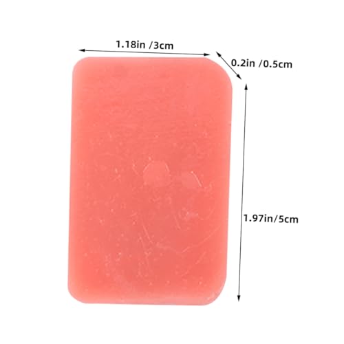 Yardwe 5 Stück Mittagsfleischmodell Künstliche Nahrung Simulation Von Fleischscheiben Zum Mittagessen Mittagsfleischspielzeug Kochspielzeug Gefälschte Mittagsfleischdekoration Rosa PVC von Yardwe
