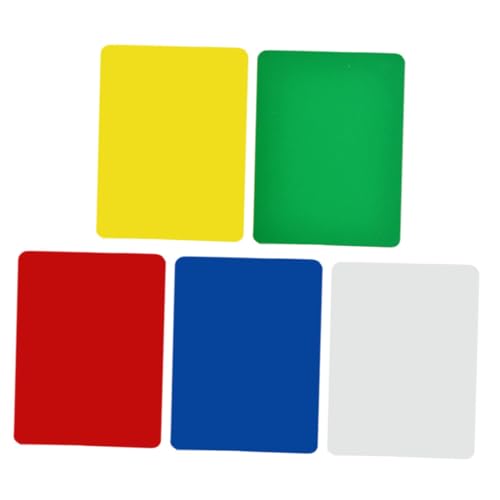 Yardwe 5 Stück Poker-schnittkarten Deck Standard Poker-Dealing-Tool Farbig Poker-Spender Karten Geschnittene Karten Spielkarten Pokerzubehör Werkzeug Zum Mischen Von Pokerkarten PVC von Yardwe