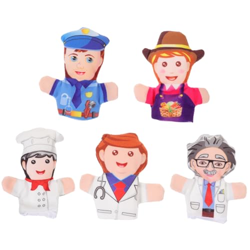 Yardwe 5 Stück Professionelle Puppenpuppen Handpuppe Fingerpuppen Geschichte Fingerpuppen Fingerpuppen Fingerpuppenfamilie Niedliche Fingerpuppen PP Baumwolle Yardwe 5 Stück Professionelle Puppenpuppen Handpuppe Fingerpuppen Geschichte Fingerpuppen Fingerpuppen Fingerpuppenfamilie Niedliche Fingerpuppen PP Baumwolle von Yardwe