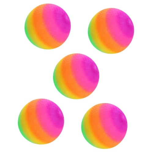 Yardwe 5 Stück Regenbogen-Wasserball federnd Und sandspielzeug strandspielzeug kickbo balons hühner ballon Streichelball für zu Hause Ball für PVC Colorful Yardwe 5 Stück Regenbogen-Wasserball federnd Und sandspielzeug strandspielzeug kickbo balons hühner ballon Streichelball für zu Hause Ball für PVC Colorful von Yardwe
