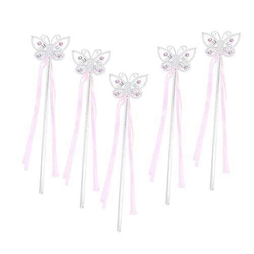 Yardwe 5 Stück Schmetterlingsförmige Feenstäbe für Kostüm Requisiten für Partys und Feste Bezaubernde Geschenkideen für Kleine Feenfreunde Yardwe 5 Stück Schmetterlingsförmige Feenstäbe für Kostüm Requisiten für Partys und Feste Bezaubernde Geschenkideen für Kleine Feenfreunde von Yardwe