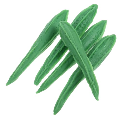 Yardwe 5 Stück Simuliertes Gemüsespielzeug Gemüsestatuen Künstliches Miniaturgemüse Gefälschtes Gemüse Künstliches Kleines Gemüsemodell Küchengemüseverzierung Mini-gemüsemodelle Harz von Yardwe