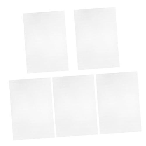 Yardwe 5 Stück Simuliertes Wassertextur-papiermodell Miniaturbasis Holzbearbeitungsprojekte Holzprojekte Harzhandwerk Wasserspiegel Rückstauabdeckung Holz Arbeiten Plastik Transparent von Yardwe