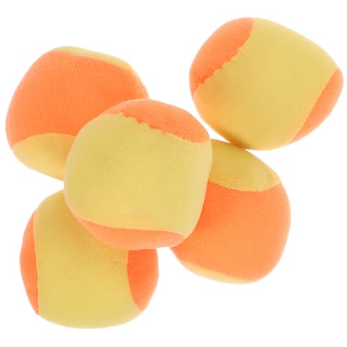 Yardwe 5 Stück Sticky -Ballspielzeug werfen klebrige Bälle für Spiel mit klebrigen Bällen Spielzubehör waschbare und Wiederverwendbare klebrige Kugeln Polyester Zufällige Farbe von Yardwe
