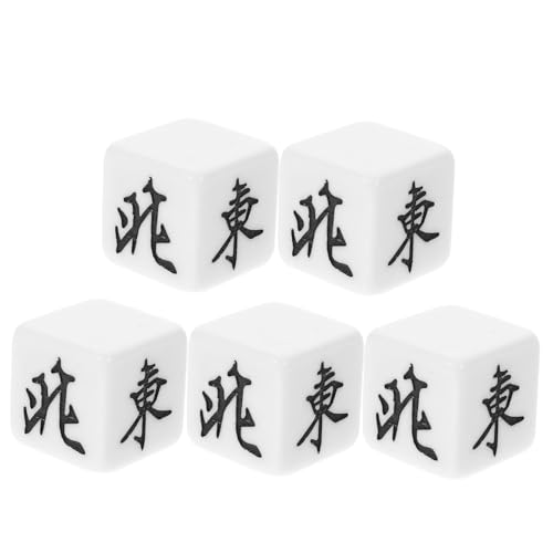 Yardwe 5 Stück Südost- und Nordwestwürfel Richtung Mahjong-Würfel nur Winde Partywürfel kleine Würfel Unterhaltungswürfel Spielwürfel Mahjongg-Zubehör Brettspiele Würfel Acryl Yardwe 5 Stück Südost- und Nordwestwürfel Richtung Mahjong-Würfel nur Winde Partywürfel kleine Würfel Unterhaltungswürfel Spielwürfel Mahjongg-Zubehör Brettspiele Würfel Acryl von Yardwe