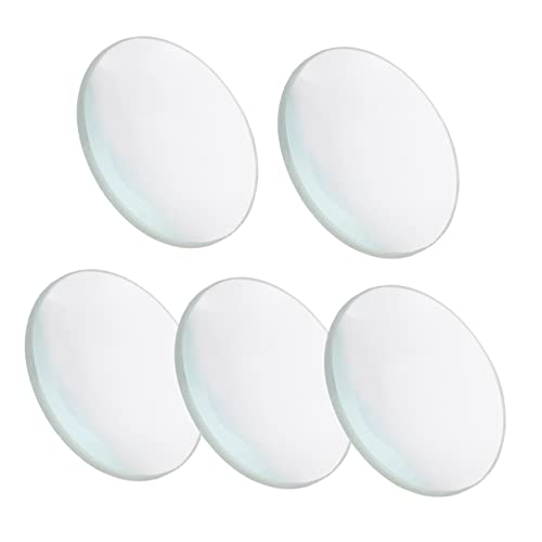 Yardwe 5 Stück Teiliges Konvexer Glaslinse Durchmesser Brennweite für Wissenschaftliche Experimente und Unterrichtsdemonstrationen von Yardwe
