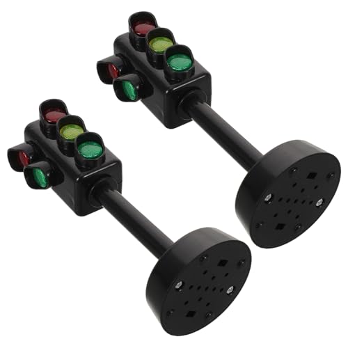 Yardwe 5 Stück Teiliges Verkehrsampel Realistische Licht und Soundeffekte für Lernspielzeug zur Verkehrserziehung und Rollenspielaktivitäten der Vorschule von Yardwe