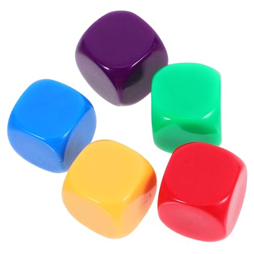 Yardwe 5 Stück Traditionelles Koreanisches Acryl steinefangspiel Set Bunte Steine Glatte Oberfläche Fördert Feinmotorik und Hand Auge koordination für Erwachsene Drinnen und Draußen von Yardwe