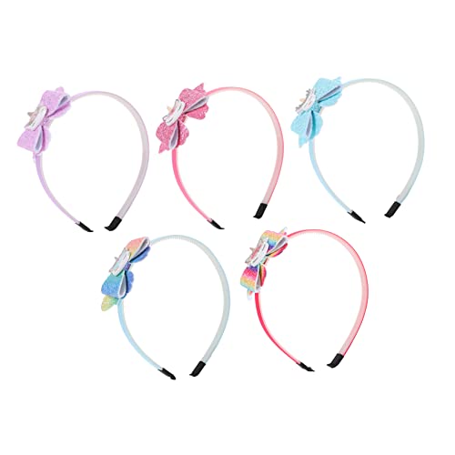 Yardwe 5 Stück Unicorn Haarband für Teiliges Farbenfrohes Haaraccessoire mit Liebevollem Einhorn Design für Partys Geburtstagsfeiern und Festliche Anlässe für Junge Yardwe 5 Stück Unicorn Haarband für Teiliges Farbenfrohes Haaraccessoire mit Liebevollem Einhorn Design für Partys Geburtstagsfeiern und Festliche Anlässe für Junge von Yardwe