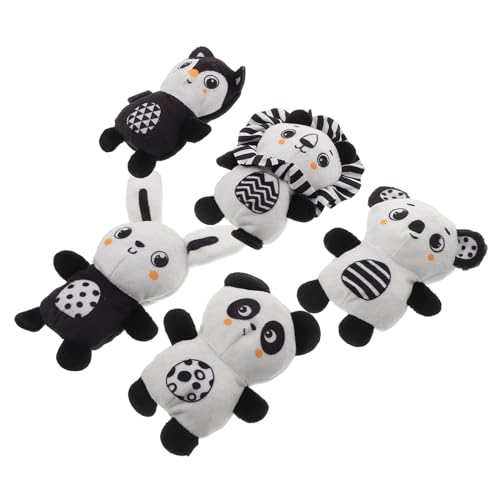 Yardwe 5 Stück babygeschenke Babyspielzeug für Babys kleinkindspielzeug plüschtiere Fingerpuppen der Familie Fingerspiel Fingerpuppen Masse PP Baumwolle Yardwe 5 Stück babygeschenke Babyspielzeug für Babys kleinkindspielzeug plüschtiere Fingerpuppen der Familie Fingerspiel Fingerpuppen Masse PP Baumwolle von Yardwe