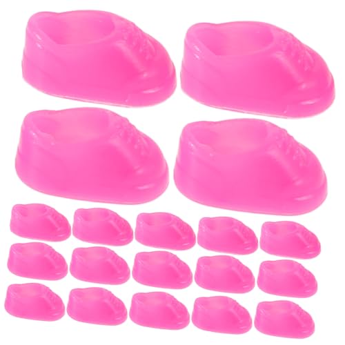 Yardwe 50 Paare Mini Schuhe für Puppen Niedliche Gelbe für Zubehör für Kreatives Rollenspiel als für Mädchen und Jungen Yardwe 50 Paare Mini Schuhe für Puppen Niedliche Gelbe für Zubehör für Kreatives Rollenspiel als für Mädchen und Jungen von Yardwe