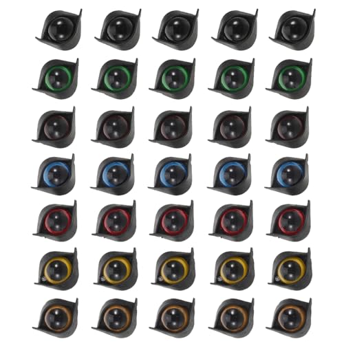 Yardwe 50 Sets Große Sicherheitsaugen Für Stofftiere, 14 Mm, Simulationspuppen-augäpfel Mit Unterlegscheiben, Häkelaugen Aus Kunststoff Für Heimwerker, Häkelprojekte Für Plüschtiere Yardwe 50 Sets Große Sicherheitsaugen Für Stofftiere, 14 Mm, Simulationspuppen-augäpfel Mit Unterlegscheiben, Häkelaugen Aus Kunststoff Für Heimwerker, Häkelprojekte Für Plüschtiere von Yardwe