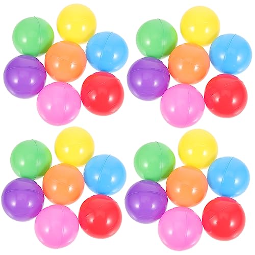 Yardwe 50 Stück Farbige Kunststoffbälle für Ballgruben und Badewanne Sicher und Leicht für Spielzelte Pools und Trampolinhallen Yardwe 50 Stück Farbige Kunststoffbälle für Ballgruben und Badewanne Sicher und Leicht für Spielzelte Pools und Trampolinhallen von Yardwe