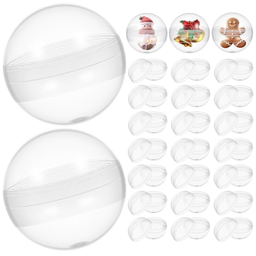 Yardwe 50 Stück Kaugummiautomaten-kugeln, 1,5 Zoll Große, Durchsichtige, Runde Kugeln zum Befüllen für Bastelarbeiten Und Geschenkverpackungen von Yardwe